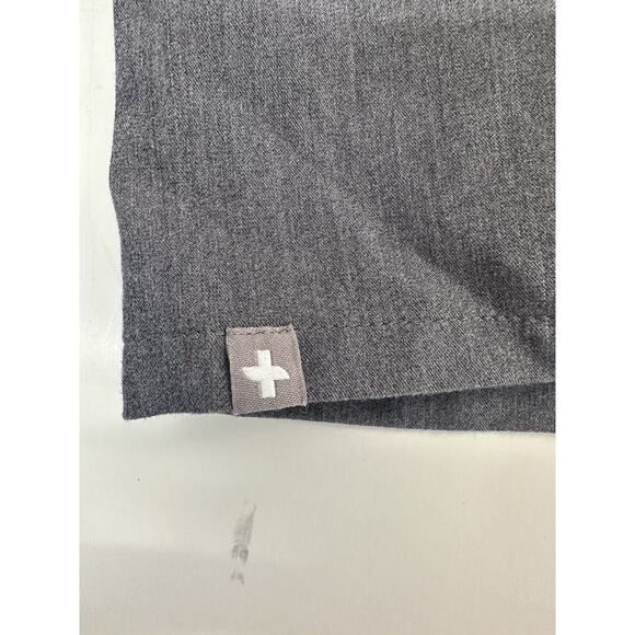 Figs Scrub‎ Shirt Womens XL Gray Technical Collection Short Sleeve 2 Pocket - Picture 4 of 6